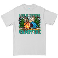Dove Grey life is better around the campfire Premium Tee - Zillion Design Studio