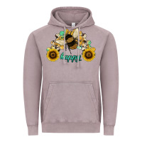 Vintage Zinc bee happy honey comb Vintage Hoodie - JahusDesignShop