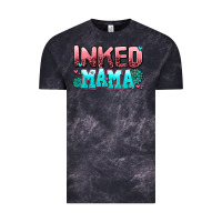 Cloud Black inked mama Vintage Tee - AdoDesignShop