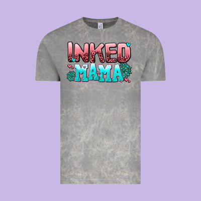 Inked Mama Vintage Tee Designed By Adodesignshop