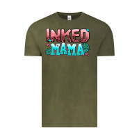 Vintage Olive inked mama Vintage Tee - AdoDesignShop