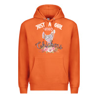 Carrot Just a girl who loves chickens Premium Hoodie - Bettercallsaul