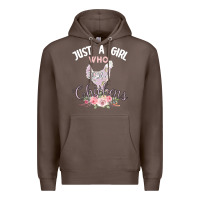 Coffee Just a girl who loves chickens Premium Hoodie - Bettercallsaul