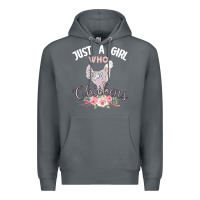 Rock Just a girl who loves chickens Premium Hoodie - Bettercallsaul