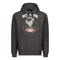 Smoke Just a girl who loves chickens Premium Hoodie - Bettercallsaul