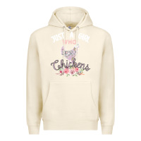 Tofu Just a girl who loves chickens Premium Hoodie - Bettercallsaul