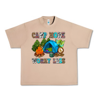 Burro camp more worry less Urban Heavy Tee - AdoDesignShop