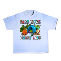 Grape Ice camp more worry less Urban Heavy Tee - AdoDesignShop