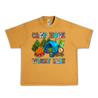 Peanut Butter camp more worry less Urban Heavy Tee - AdoDesignShop