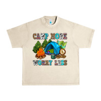 Sandshell camp more worry less Urban Heavy Tee - AdoDesignShop
