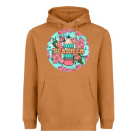 Meerkat teacher floral pencil round earring Heavyweight Hoodie - BundleAndBundleShop