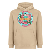 Mushroom teacher floral pencil round earring Heavyweight Hoodie - BundleAndBundleShop