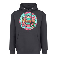 Smoke teacher floral pencil round earring Heavyweight Hoodie - BundleAndBundleShop