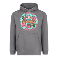 Storm teacher floral pencil round earring Heavyweight Hoodie - BundleAndBundleShop
