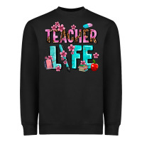 Black teacher life Heavyweight Sweatshirt - AdoDesignShop