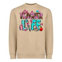 Mushroom teacher life Heavyweight Sweatshirt - AdoDesignShop