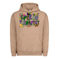 Pigment Burro speech therapist mardi gras cowgirl Urban Hoodie - CowGirlArtShop
