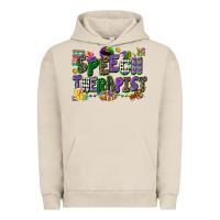 Pigment French Oak speech therapist mardi gras cowgirl Urban Hoodie - CowGirlArtShop