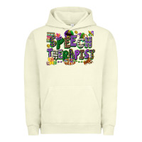Speech Therapist Mardi Gras Cowgirl Urban Hoodie | Teevron