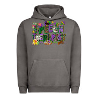 Pigment Tornado speech therapist mardi gras cowgirl Urban Hoodie - CowGirlArtShop