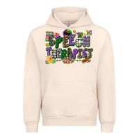 Sandshell speech therapist mardi gras cowgirl Urban Hoodie - CowGirlArtShop