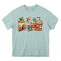 Arona christmas gingerbread coffee cups Heavy Core Tee - Zillion Design Studio
