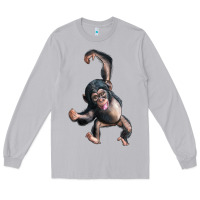 Moon Dust baby chimpanzee Long Sleeve Tee - LillyAllenDesigns
