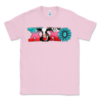 Bubblegum Pink xoxo with cow Classic Tee - AdoDesignShop