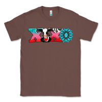 Chestnut xoxo with cow Classic Tee - AdoDesignShop