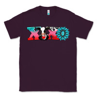 Plum xoxo with cow Classic Tee - AdoDesignShop