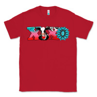 Red xoxo with cow Classic Tee - AdoDesignShop