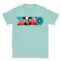 Seafoam xoxo with cow Classic Tee - AdoDesignShop
