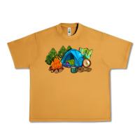 Peanut Butter camp in the woods Urban Heavy Tee - AdoDesignShop