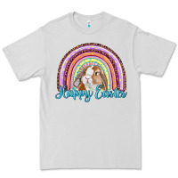 Happy Easter Rainbow Bunny Premium Tee | Teevron