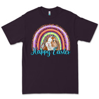 Plum happy easter rainbow bunny Premium Tee - RanaPortraitStore