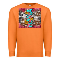 Carrot mama cowhide  sunflowers Premium Sweatshirt - LillyAllenDesigns