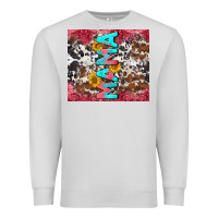 Dove Grey mama cowhide  sunflowers Premium Sweatshirt - LillyAllenDesigns
