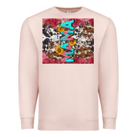 Pale Pink mama cowhide  sunflowers Premium Sweatshirt - LillyAllenDesigns