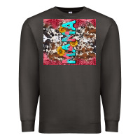 Smoke mama cowhide  sunflowers Premium Sweatshirt - LillyAllenDesigns