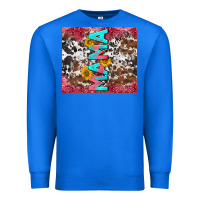 True Royal mama cowhide  sunflowers Premium Sweatshirt - LillyAllenDesigns