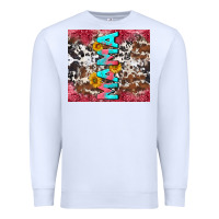White mama cowhide  sunflowers Premium Sweatshirt - LillyAllenDesigns