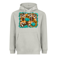 Moon Dust fall pumpkin distressed background Heavyweight Hoodie - BundleAndBundleShop