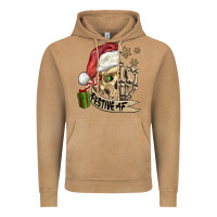 Vintage Camel festive af christmas skull Vintage Hoodie - FaDigitalArtStudio