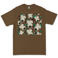 Cacao white Scottish calf Premium Tee - BarkalooDesign