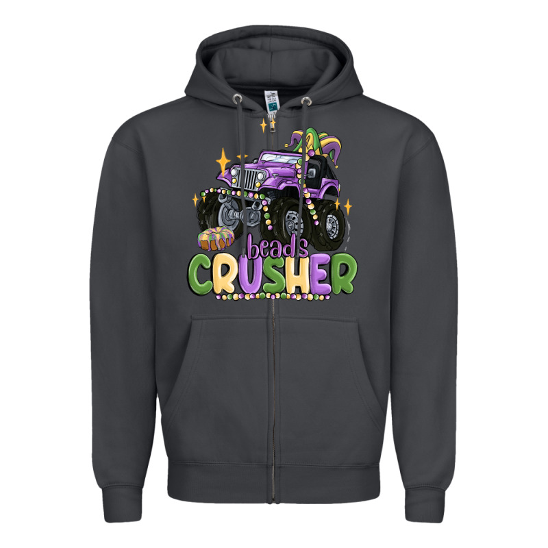 Beads Crusher Zipper Hoodie by MaliasSmallBusiness | Teevron