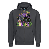 Smoke beads crusher Zipper Hoodie - MaliasSmallBusiness