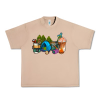 Burro camp coffee cups ado Urban Heavy Tee - AdoDesignShop