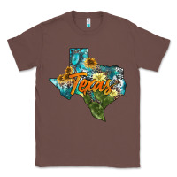 Chestnut western texas map Classic Tee - AdoDesignShop