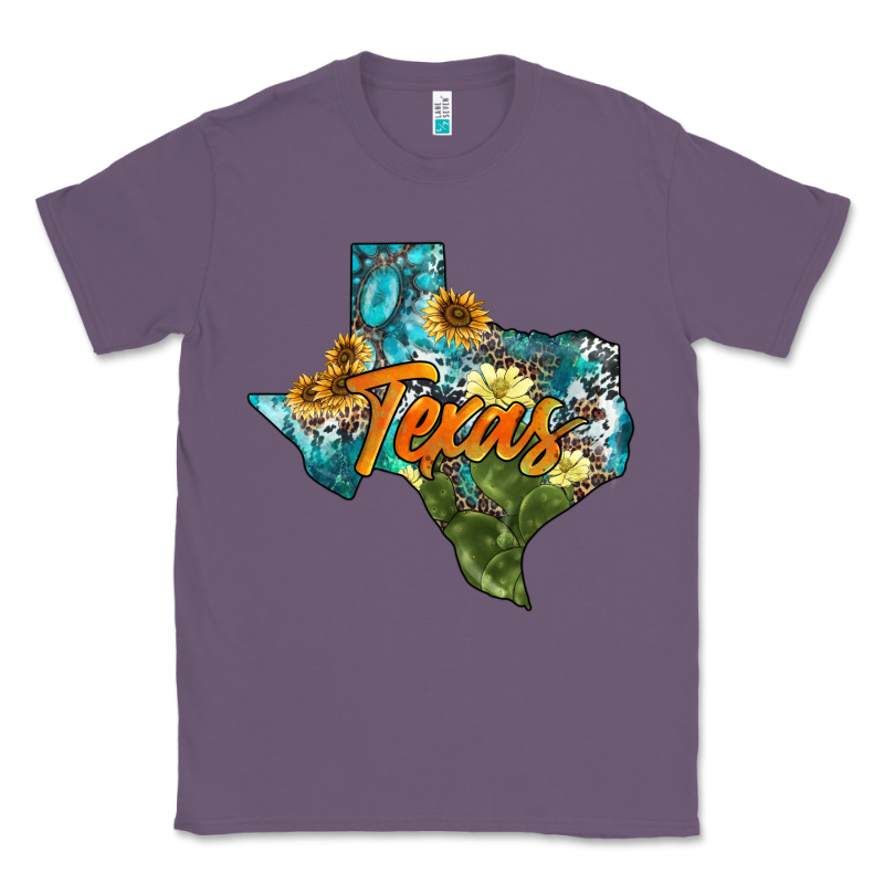 Western Texas Map Classic Tee by AdoDesignShop | Teevron