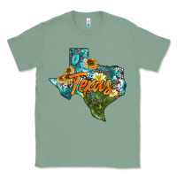 Sage western texas map Classic Tee - AdoDesignShop
